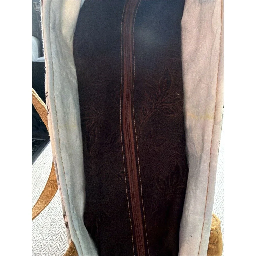 New Handmade Purse Tote bag with horses equestrian pockets zippered horse